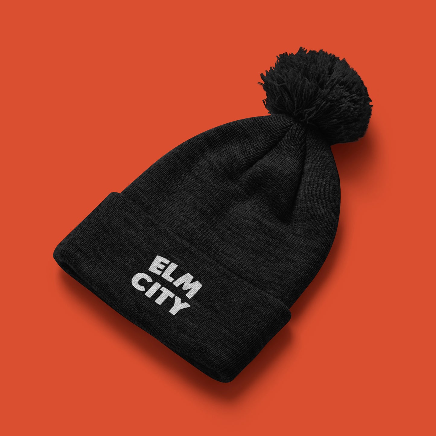 The Elm City Pom-Pom Beanie