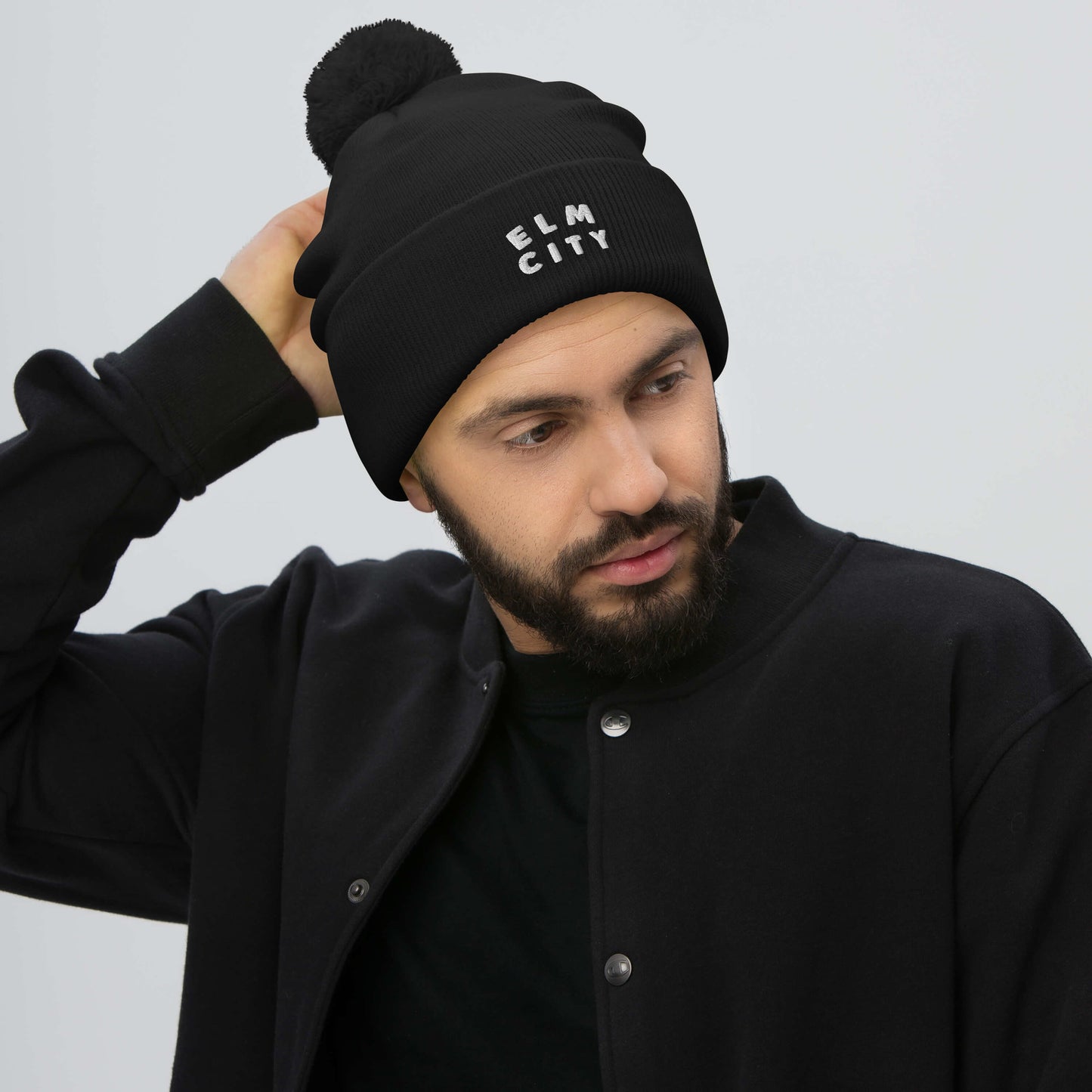 The Elm City Pom-Pom Beanie