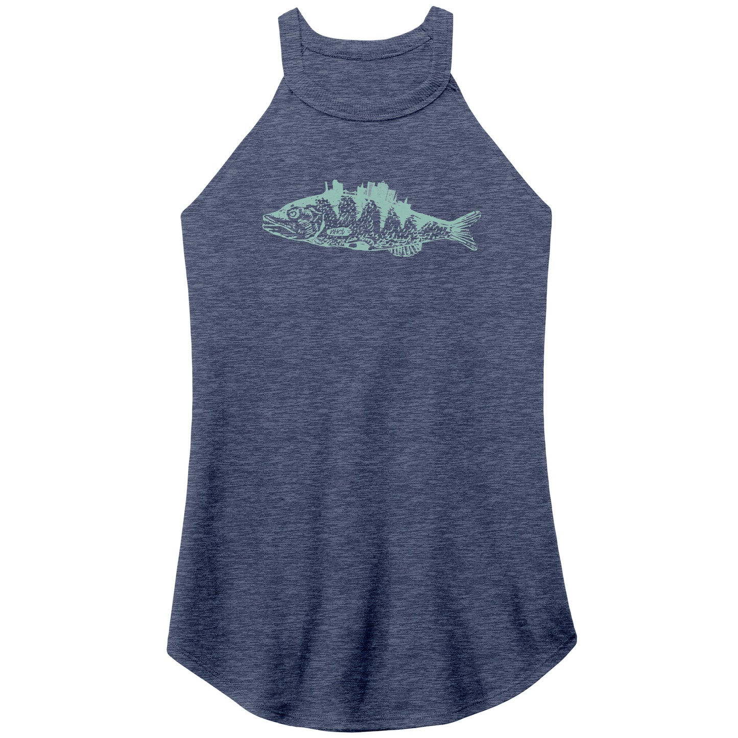 Fish Haven | Tri Rocker Tank