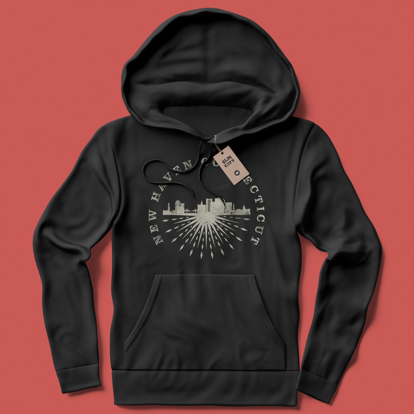 New Haven Skyline Stars Hooded Sweatshirt